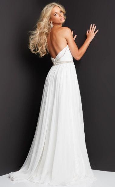 Jovani Strapless Long Fromal Gown 05971 - The Dress Outlet