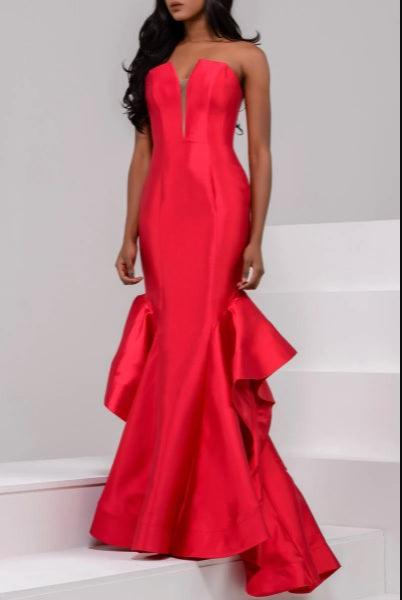 Jovani Strapless Long Mermaid Gown 28900 - The Dress Outlet