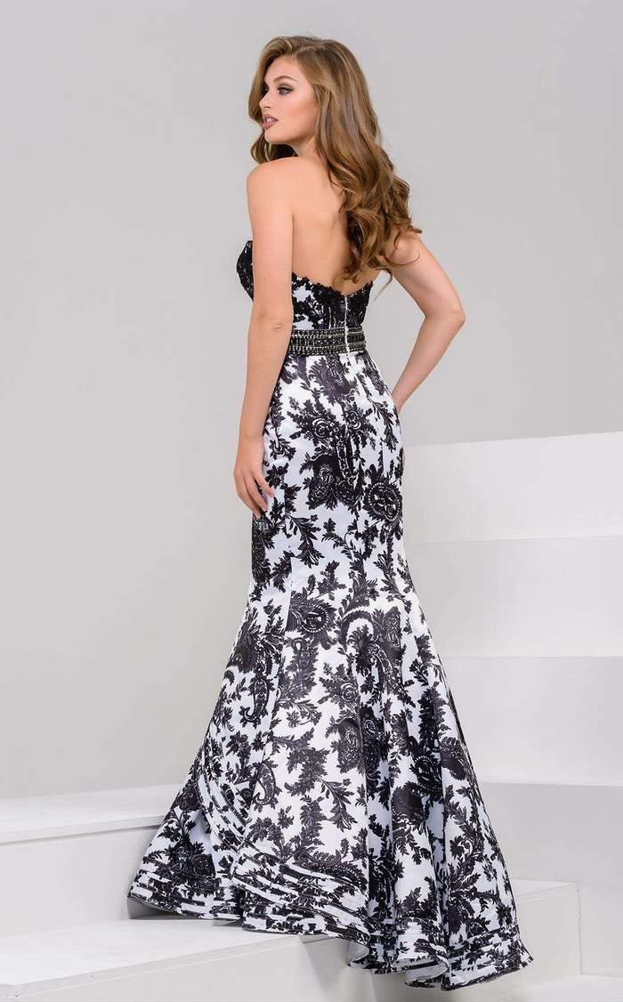 Jovani Strapless Long Mermaid Gown 49655 - The Dress Outlet