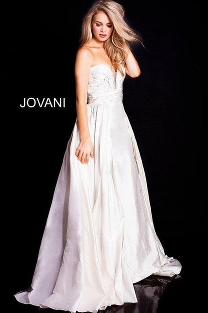 Jovani Strapless Long Prom Dress 36163 - The Dress Outlet