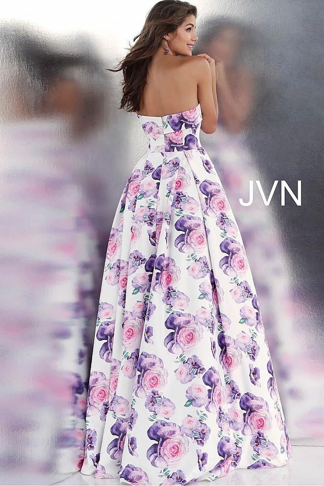 Jovani 67999 Strapless Long Prom Dress