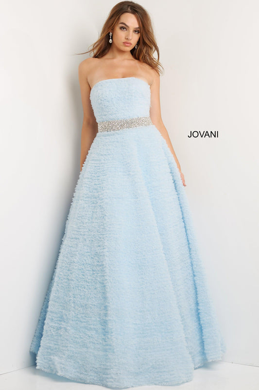Jovani Strapless Long Prom Gown 07145 - The Dress Outlet