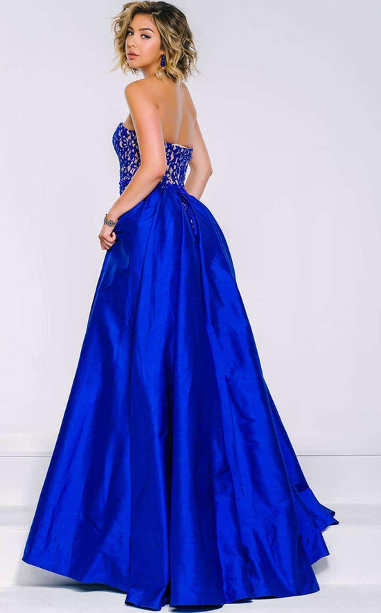 Jovani 35052 Strapless Long Prom Gown for $287.99 – The Dress Outlet