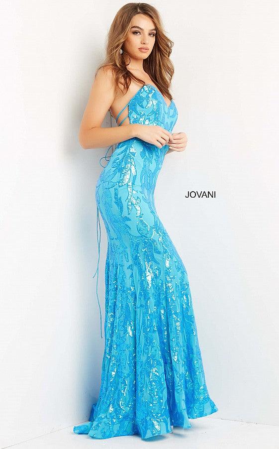 Jovani Strapless Long Sexy Prom Dress 07786 - The Dress Outlet
