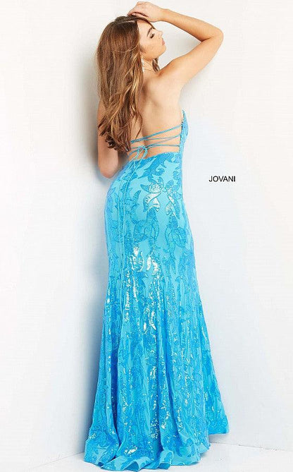Jovani Strapless Long Sexy Prom Dress 07786 - The Dress Outlet
