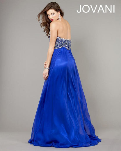 Jovani Strapless Long Sexy Prom Dress 2930 - The Dress Outlet