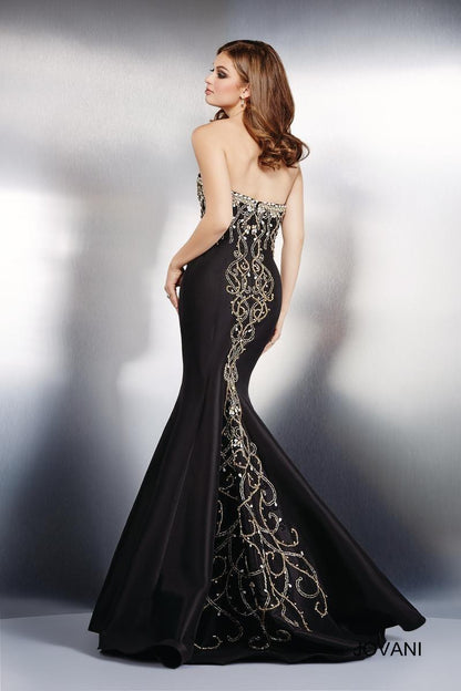 Jovani Strapless Sweetheart Long Prom Dress 30137 - The Dress Outlet