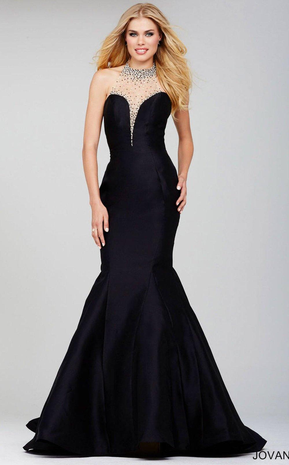Jovani Trumpet Skirt Mermaid Long Prom Dress 36141 - The Dress Outlet