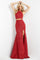 Jovani Two Piece High Slit Long Prom Dress 08513 - The Dress Outlet