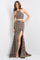 Jovani Two Piece High Slit Long Prom Dress 08513 - The Dress Outlet
