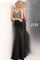 Jovani Waterfall Back Long Party Dress 66059 - The Dress Outlet