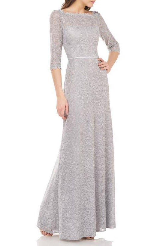 JS Collections Long Formal Long Sleeve Dress 867196 - The Dress Outlet