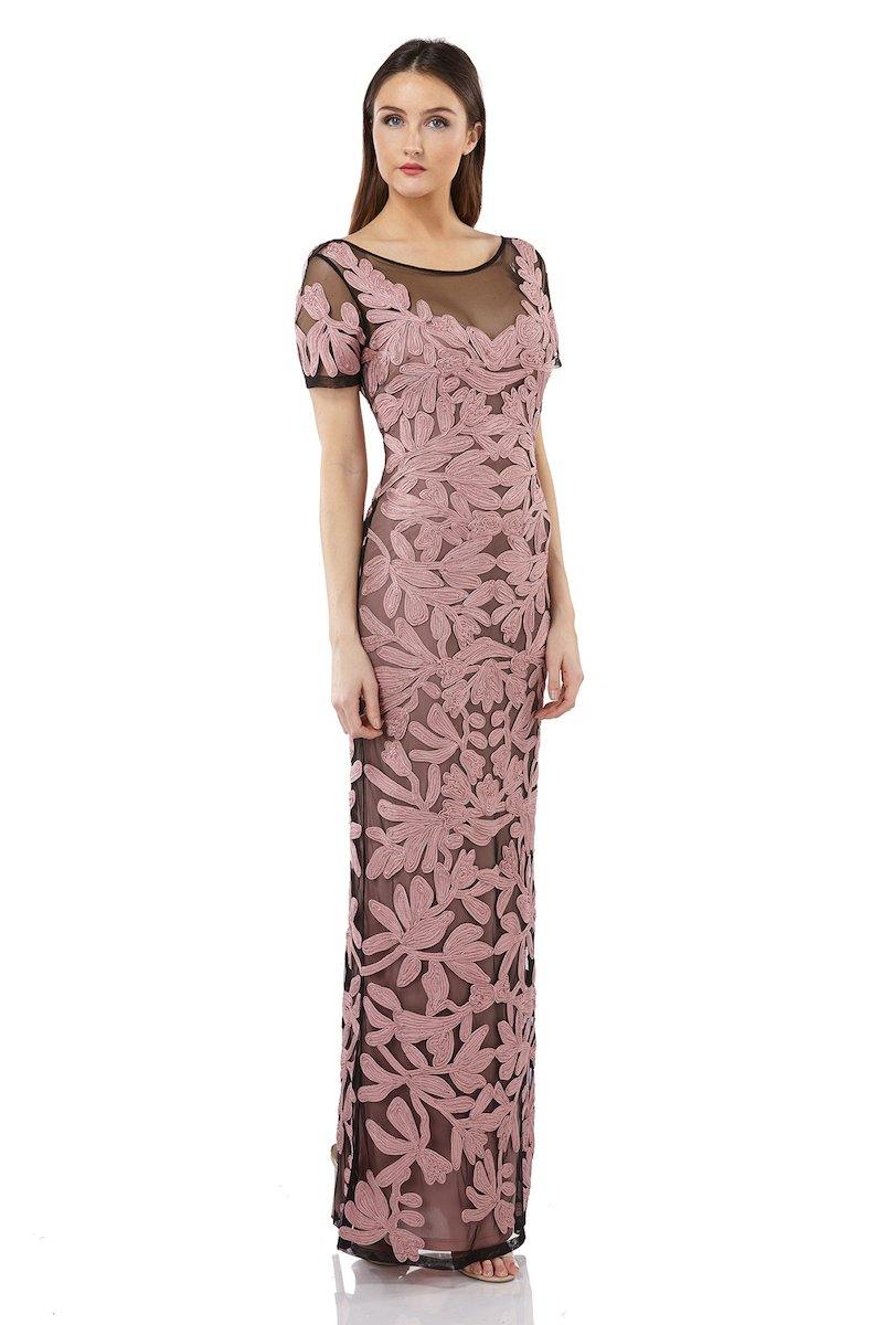 JS Collections Long Formal Sheath Dress 866747