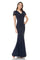 JS Collections Long Formal Short Sleeve Dress 867170 - The Dress Outlet
