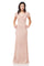 JS Collections Long Formal Short Sleeve Dress 867170 - The Dress Outlet
