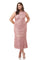 JS Collections Short Plus Size Dress 862617W - The Dress Outlet