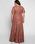 Kiyonna Formal Long A-Line Dress - The Dress Outlet