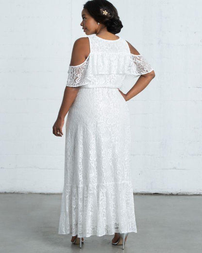Kiyonna Formal Long A-Line Dress - The Dress Outlet