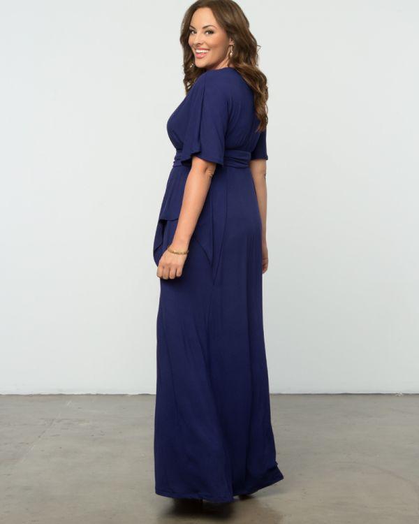 Kiyonna Formal Long Maxi Dress - The Dress Outlet
