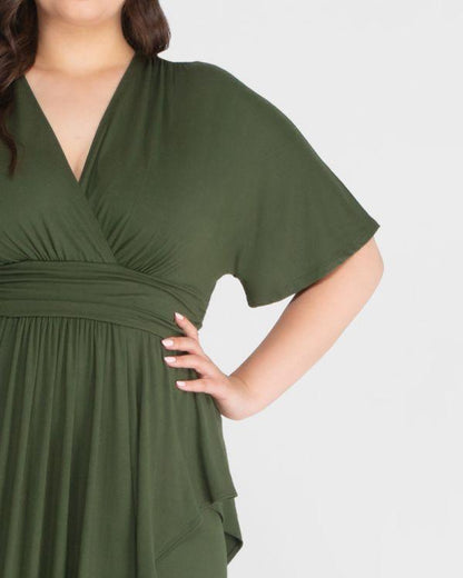 Kiyonna Formal Long Maxi Dress - The Dress Outlet