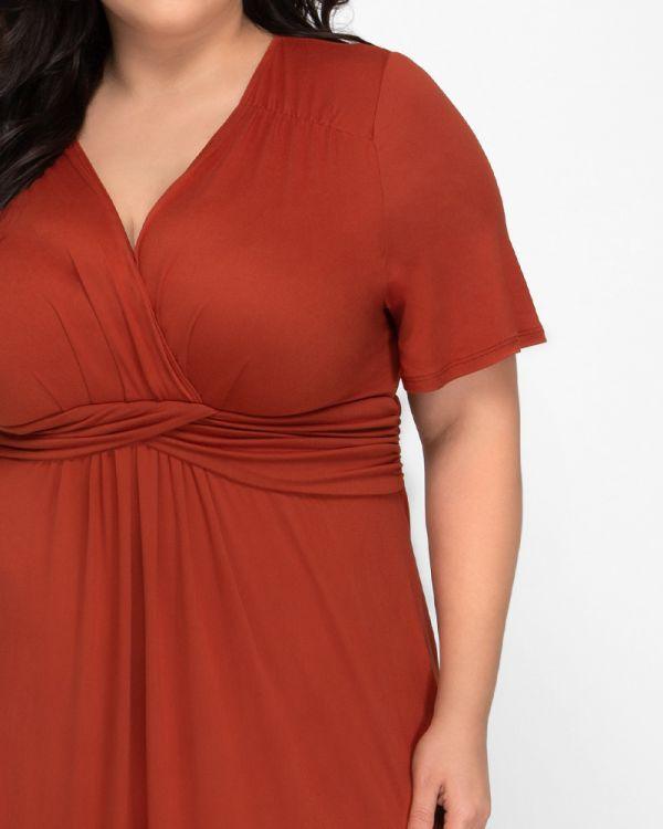 Kiyonna Long Formal Maxi Dress - The Dress Outlet
