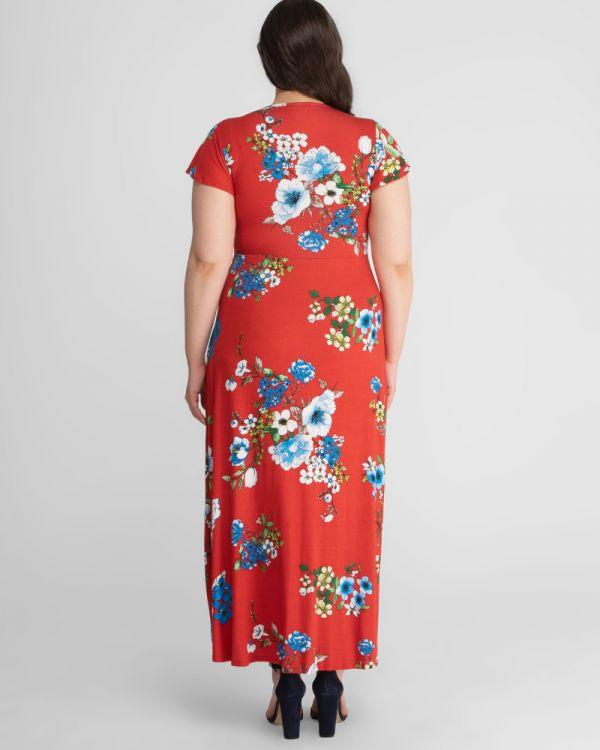 Kiyonna Long Formal Plus Size Dress - The Dress Outlet