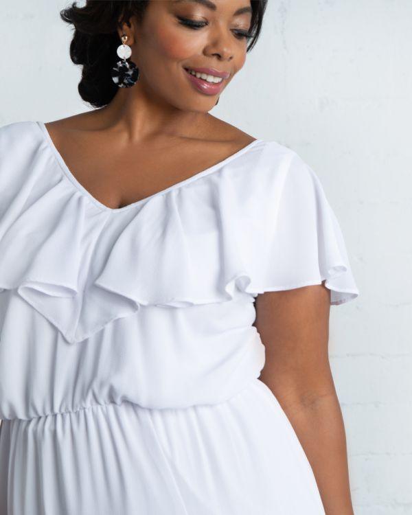 Kiyonna Long Formal Plus Size Dress - The Dress Outlet