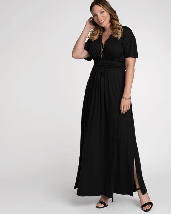 Black Noir Long Formal Plus Size Dress for $118.0 – The Dress Outlet