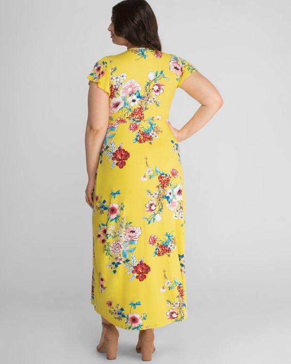 Kiyonna Long Formal Plus Size Dress - The Dress Outlet