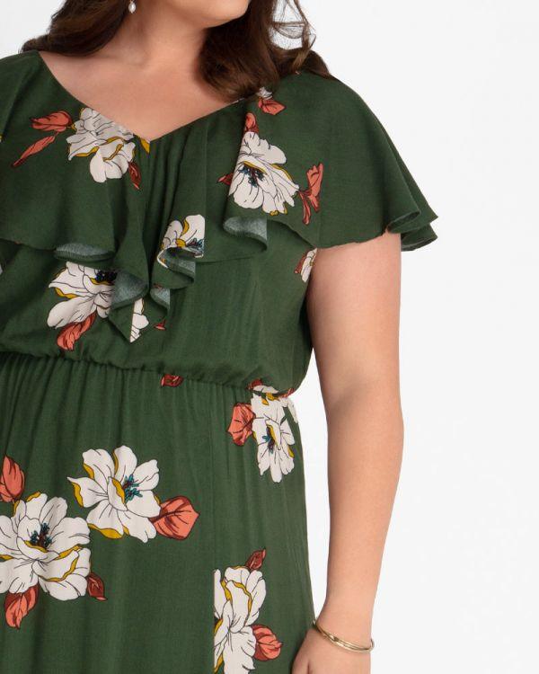 Kiyonna Long Formal Plus Size Dress - The Dress Outlet
