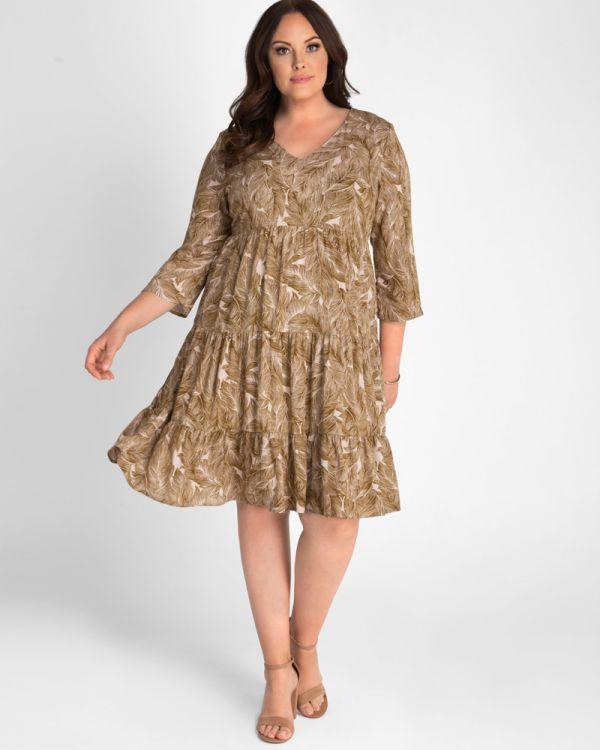 Kiyonna Short Formal Plus Size Dress - The Dress Outlet