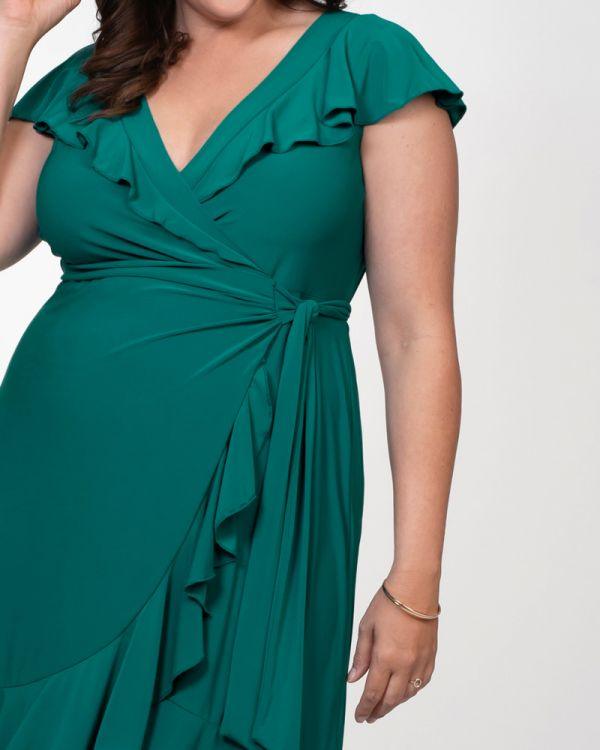 Kiyonna Short Formal Plus Size Dress - The Dress Outlet