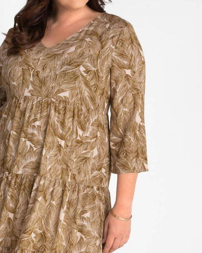 Kiyonna Short Formal Plus Size Dress - The Dress Outlet