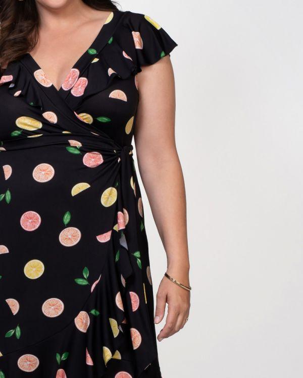 Kiyonna Short Formal Plus Size Dress - The Dress Outlet