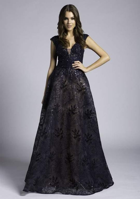 Lara Dresses Long Prom Dress 33598 - The Dress Outlet