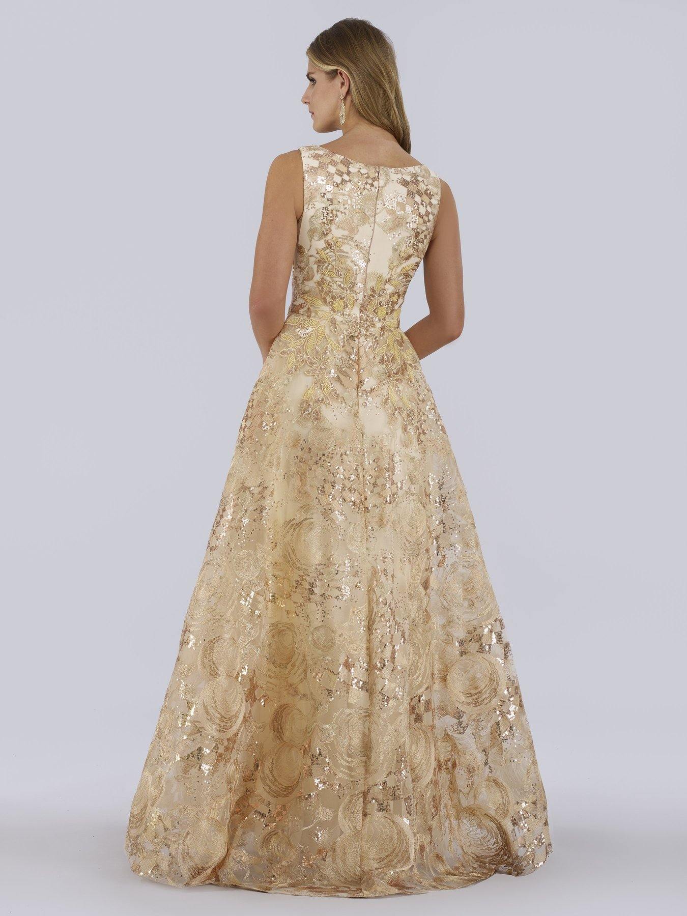 Lara Dresses Long Sleeveless Prom Dress 29748