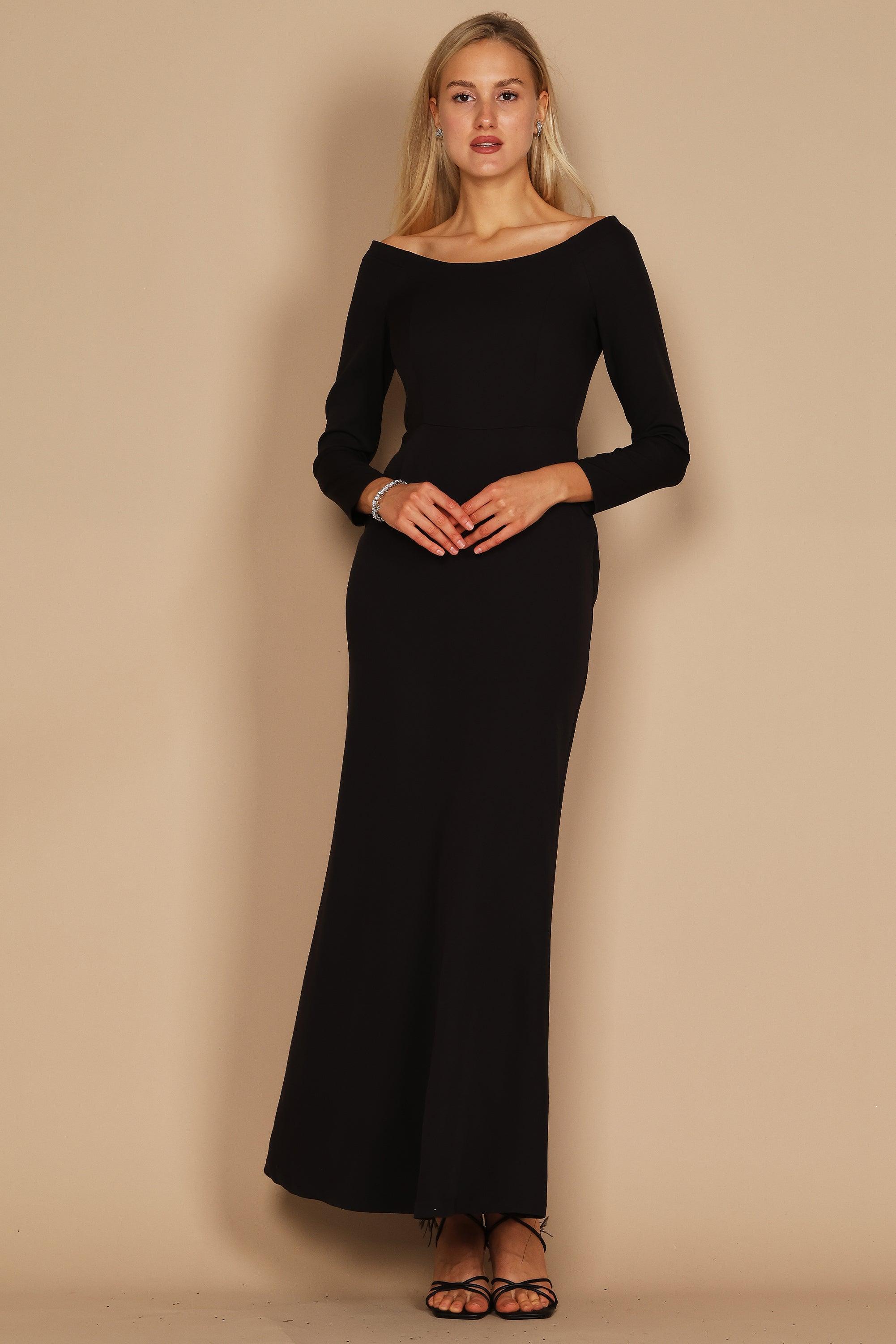 Laundry by Shelli Segal Long Fitted Formal Dress - The Dress Outlet