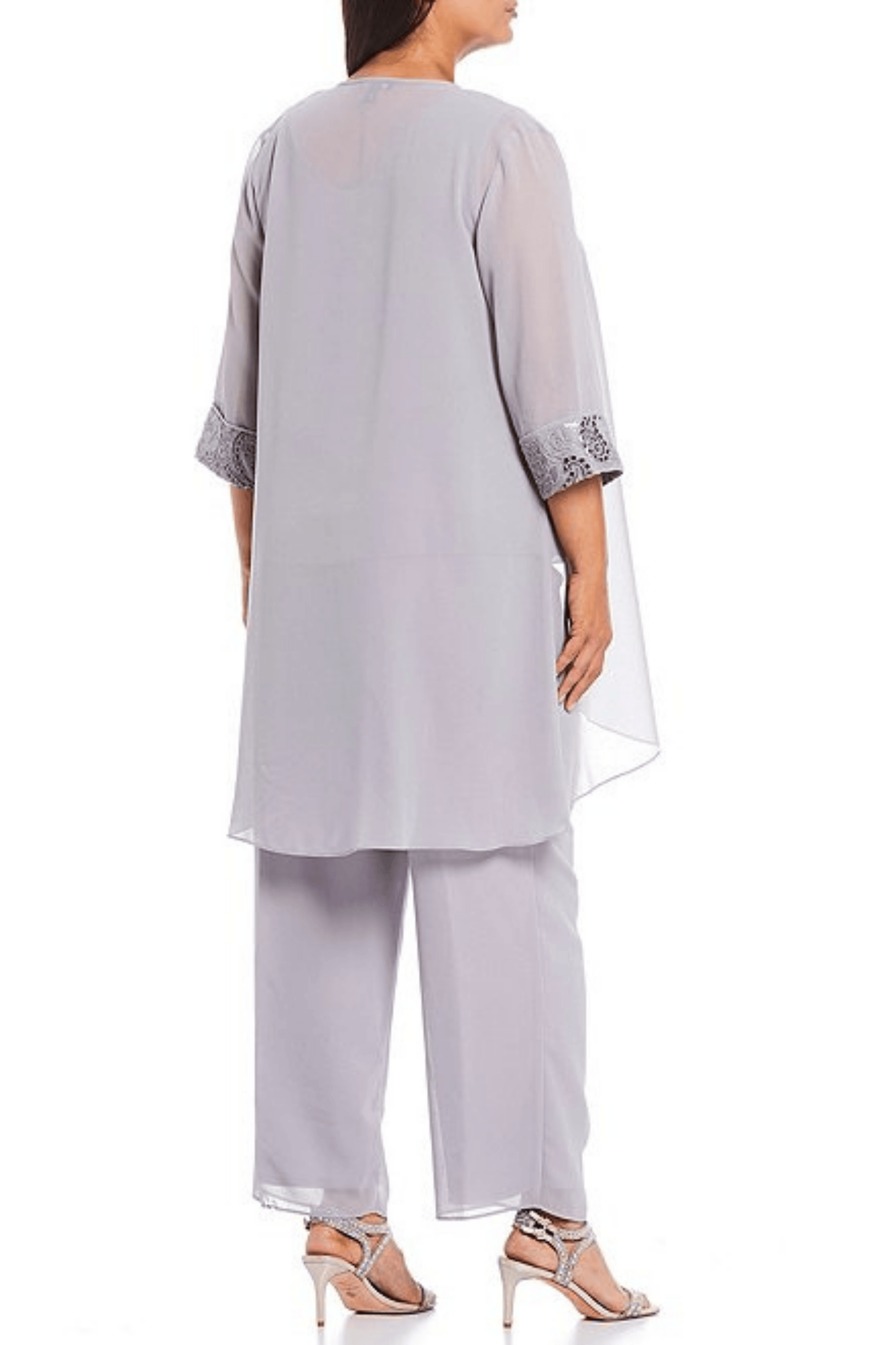 Le Bos Long Formal Evening 3 Piece Pant Set 26335