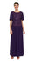 Le Bos Long Plus Size Formal Beaded Dress 29168 - The Dress Outlet