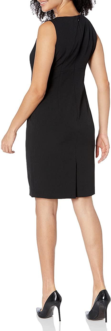 Le Suit Short Sleeveless Two Piece Set Jacket Dress