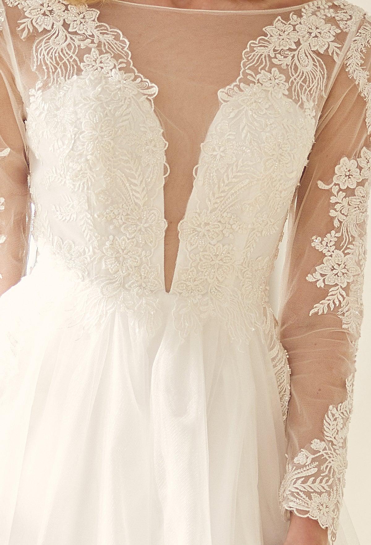 Long Sleeve Wedding Gowns  Elegant Bridal Dresses  The Dress Outlet