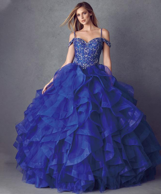 Long Ball Gown Off Shoulder Quinceanera Dress Sale - The Dress Outlet