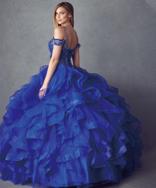 Long Ball Gown Off Shoulder Quinceanera Dress Sale - The Dress Outlet