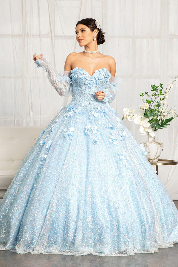snow white quince dress Lotus Women's Sweetheart Neck Quinceanera Applique Tulle Prom Dress Ice Blue : Arts, Crafts & Sewing Bahama Blue Quinceanera Theme Snow White 15