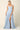 Long Bridesmaids Ruffle Sleeve Chiffon Gown - The Dress Outlet