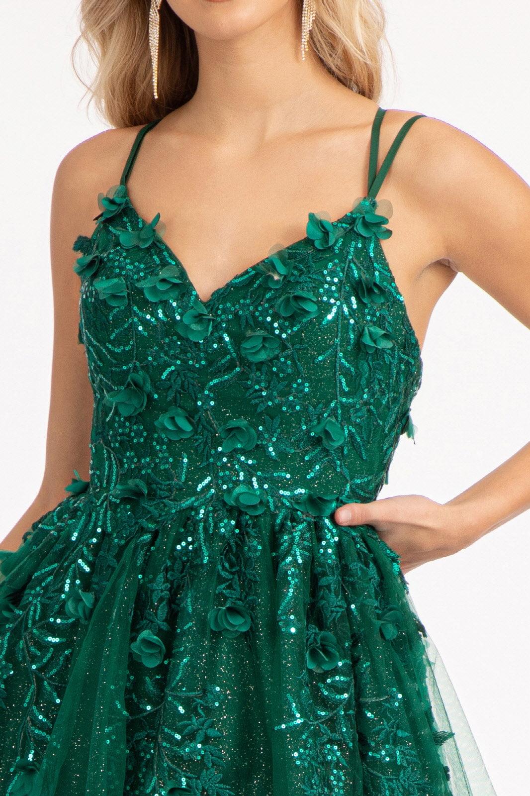Long Formal A Line Prom Dress