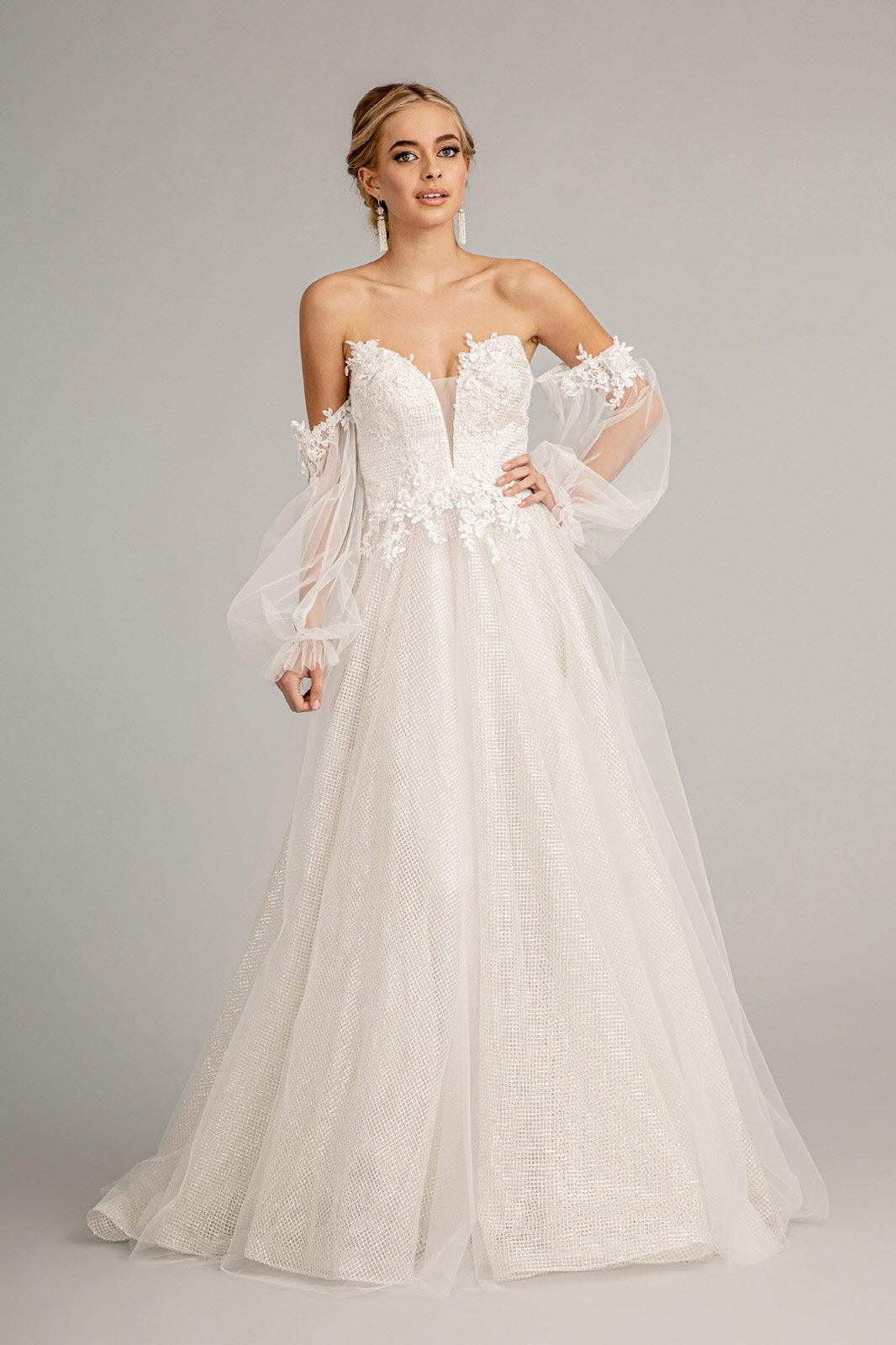 Long Formal Glitter Evening Prom Dress