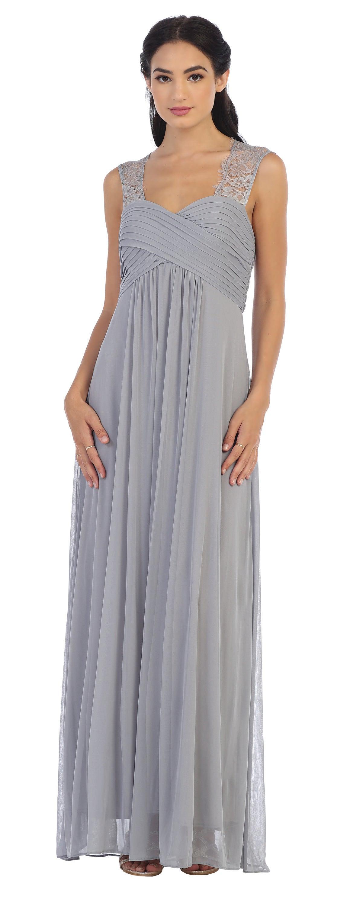 long evening dresses Prom Long Formal Chiffon Evening Dress main image 0