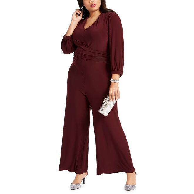 Long Formal Long Sleeve Pantsuit Sample Size - The Dress Outlet