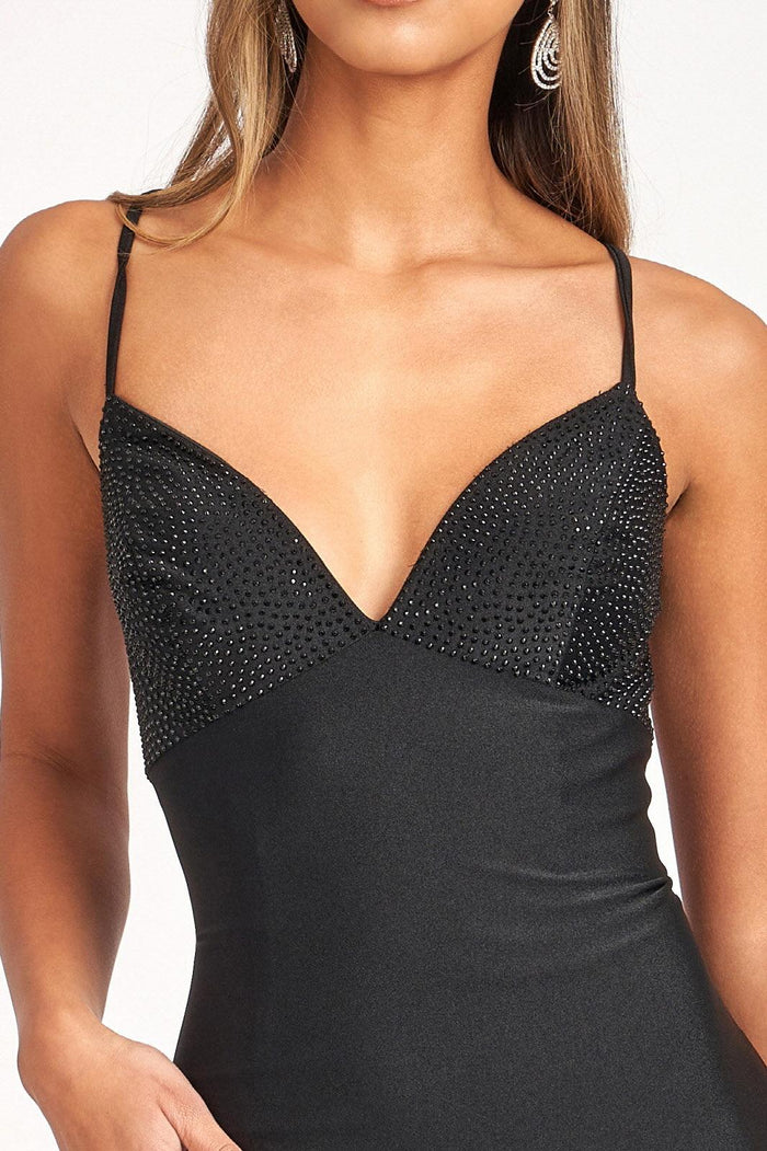 Long Formal Mermaid Fit Prom Dress - The Dress Outlet